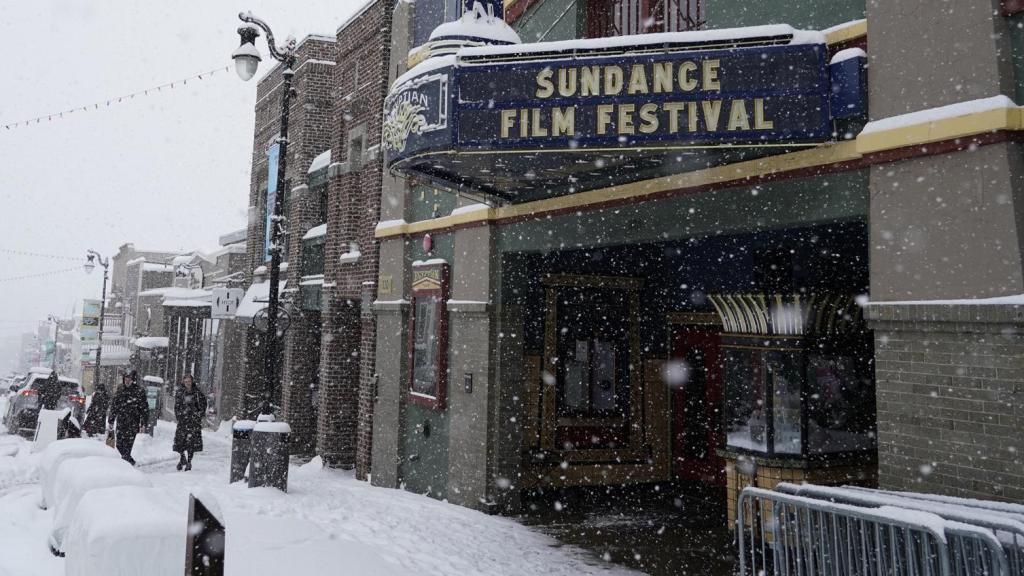 El Egyptian Theater de Park City (Utah, EE. UU.), una de las sedes del Festival de Sundance, este miércoles. Foto: EFE/EPA/George Frey