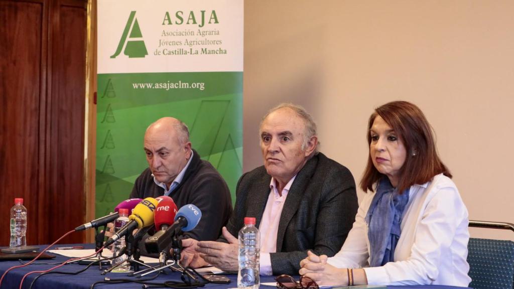 Rueda de prensa de Asaja. Foto: Javier Longobardo.