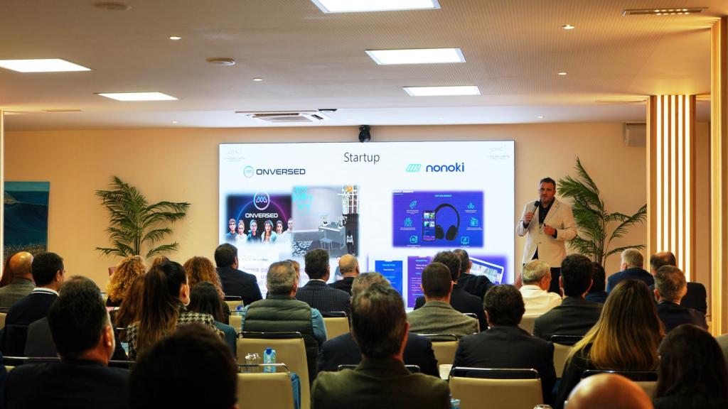 Curro Rodríguez, CEO de Ly Holding Capital, en un momento de la jornada.