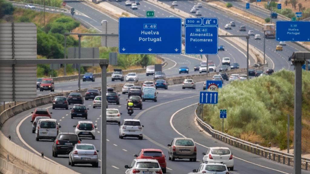 Imagen de una autopista de España.