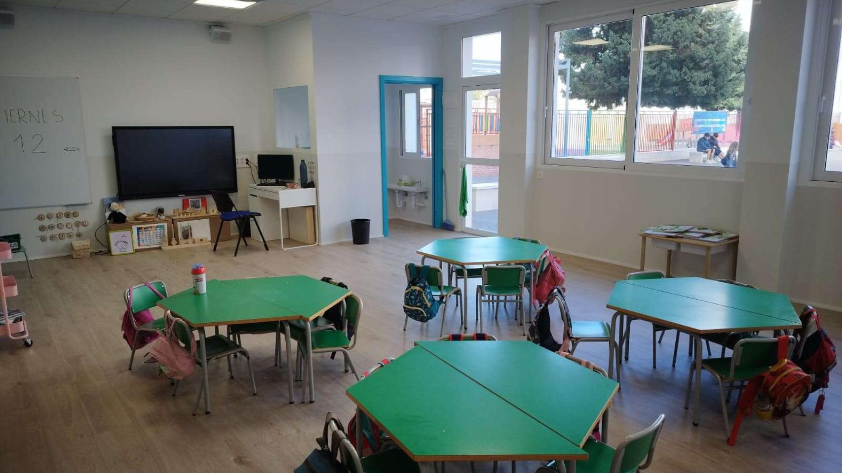 Aula infantil (3 año) Colegio Calasancio en Alicante