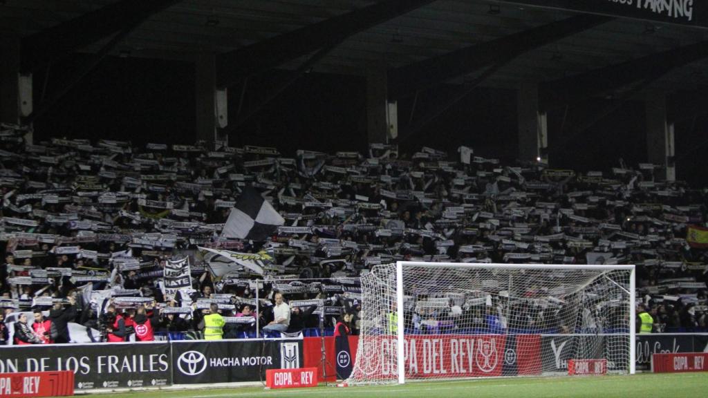 Esto es la afición de Unionistas de Salamanca, hasta el final