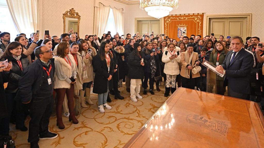 Recepción a profesores y alumnos de la 52ª edición de los Cursos de Especialización en Derecho