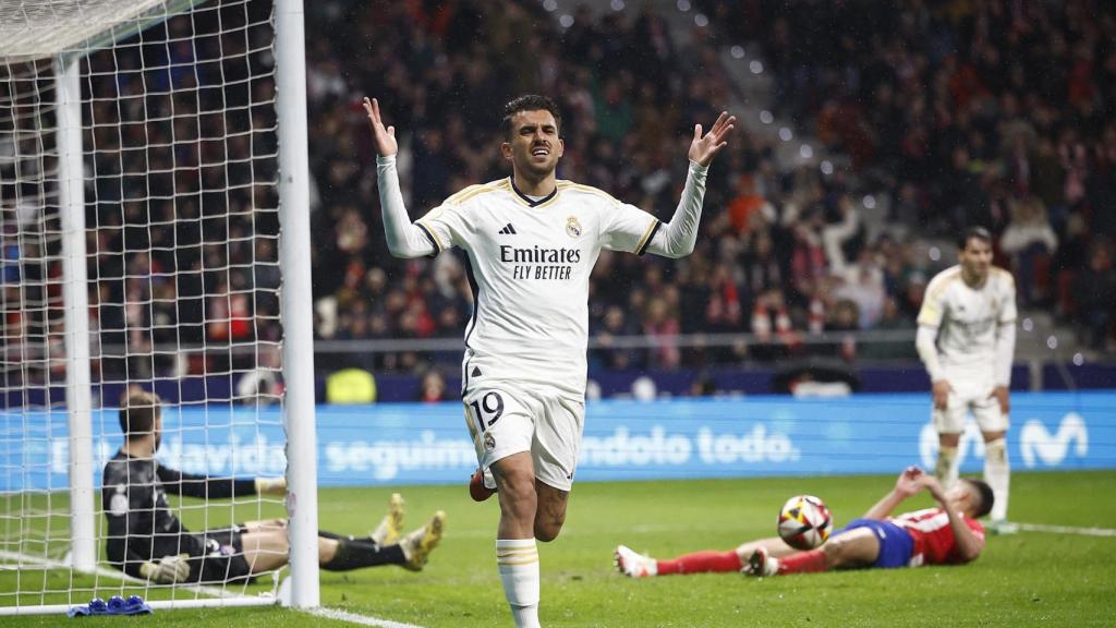 La reacción de Ceballos cuando le anulan el gol en la prórroga