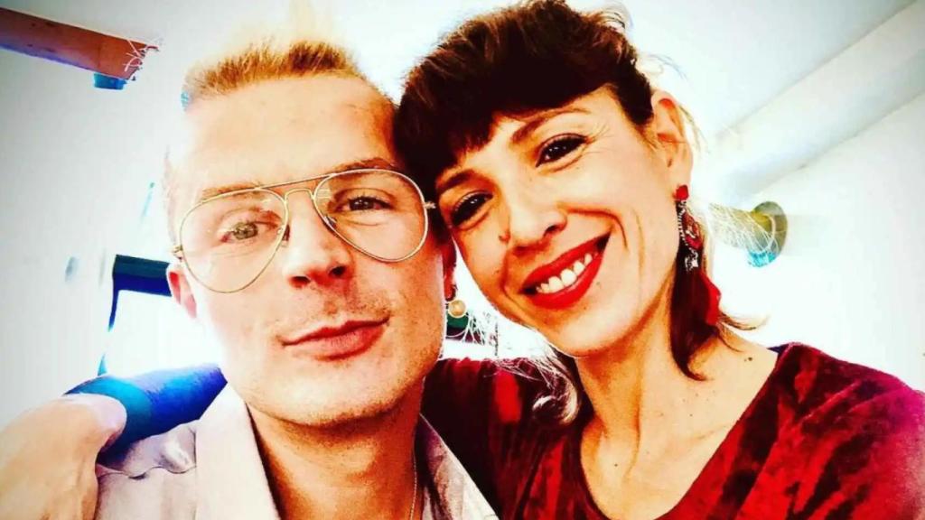 Oskar Salcedo y su mujer, Daniela Costa, en una imagen de sus redes.