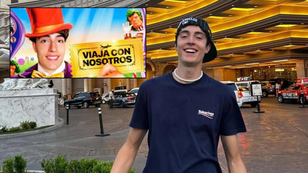 El 'youtuber' YoSoyPlex sortea tres 'golden tickets' para viajar con él