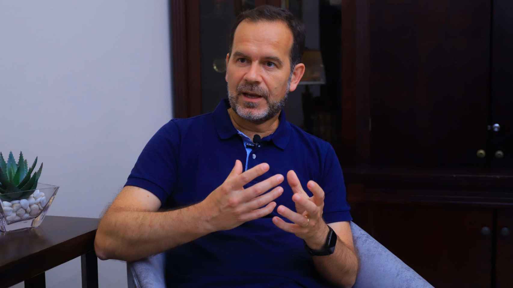 Jorge Gutiérrez, director de la asociación Dale Una Vuelta, destinada a luchar contra la adicción a la pornografía.
