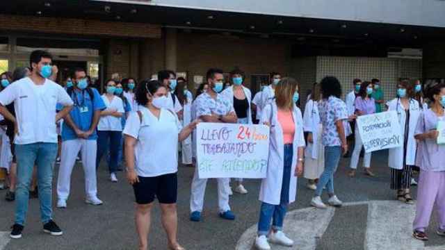 Una de las huelgas de médicos en la Comunidad valenciana en otoño de 2022.