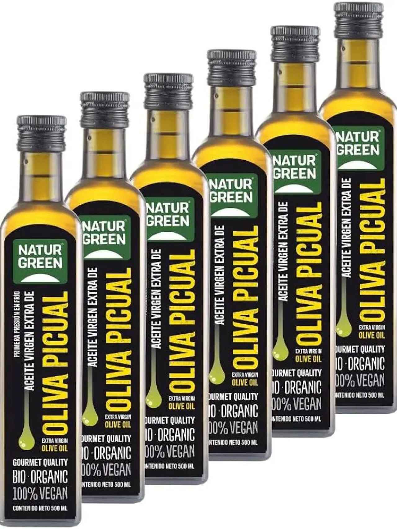 Aceite de oliva virgen extra ecológico de NaturGreen.