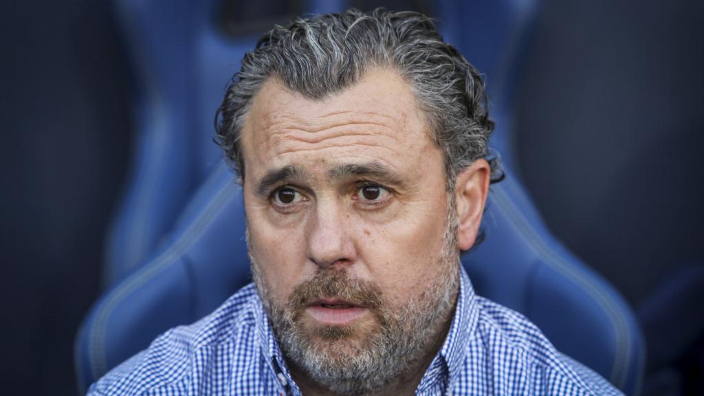 Sergio González durante un partido con el Cádiz