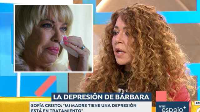 Sofía Cristo alerta desde 'Espejo Público' del delicado estado de salud de su madre, Bárbara Rey: Está enferma