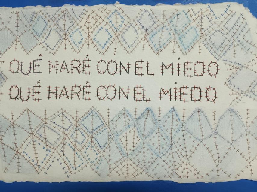 'Qué haré con el miedo (I)', 2023. Cortesía del Museo Patio Herreriano