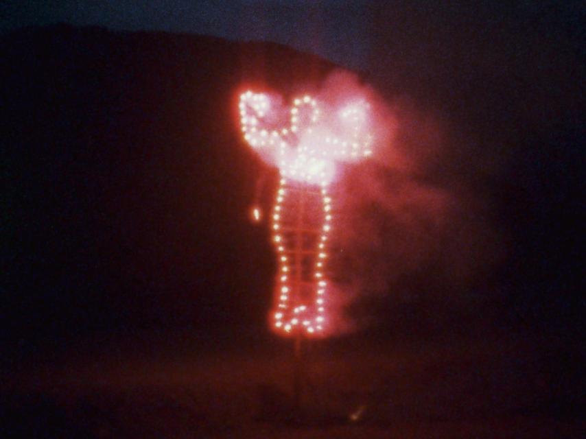 Ana Mendieta: 'Anima, Silueta de Cohetes', 1976. © The Estate of Ana Mendieta Collection, LLC. Cortesía The Estate of Ana Mendieta Collection, LLC y Galerie Lelong & Co., New York / VEGAP, Madrid, 2024
