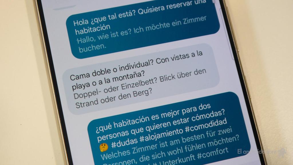 Función de transcripción y traducción por IA