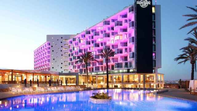 El establecimiento que Hard Rock Hotel tiene en Ibiza.