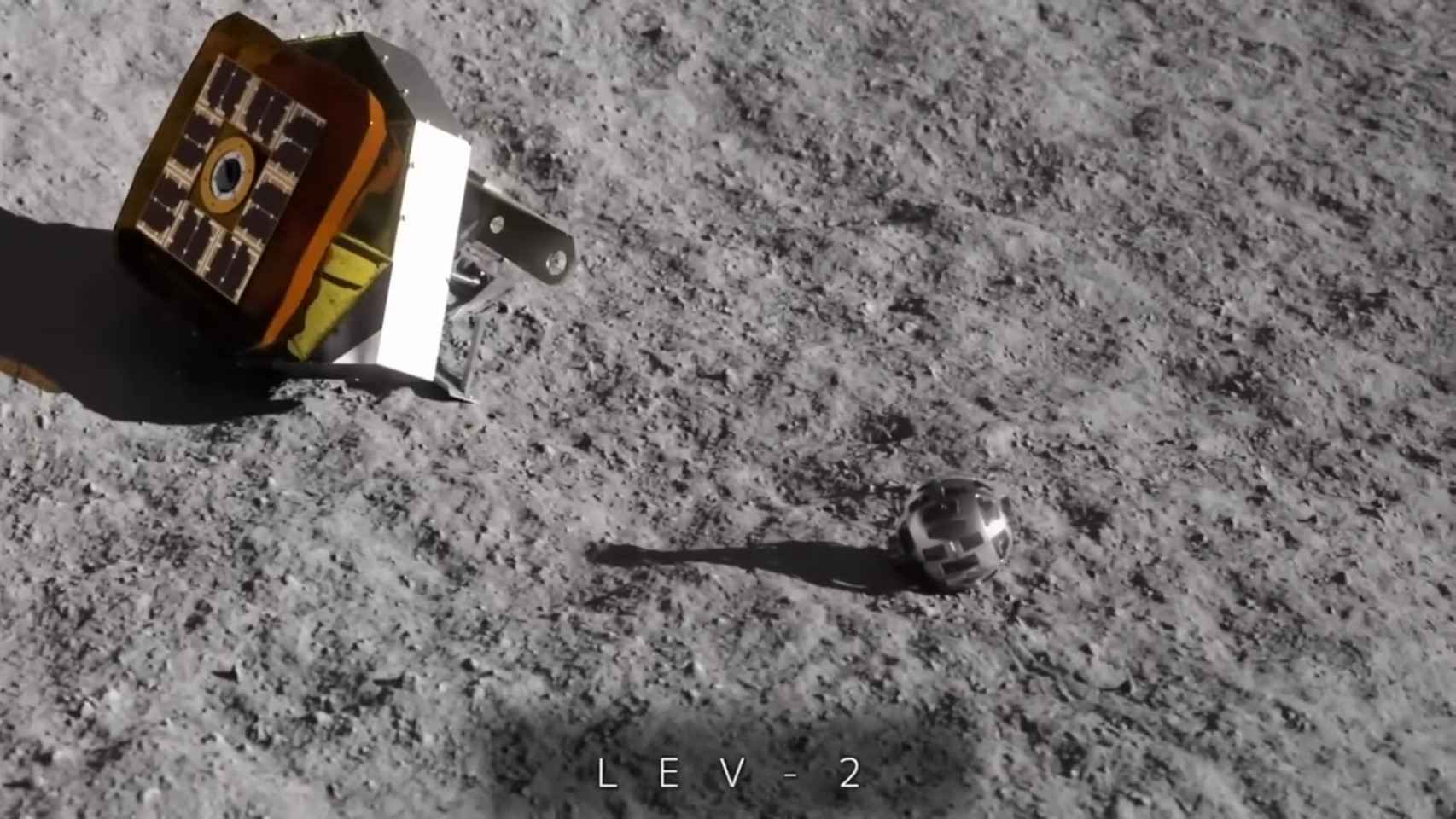 El diminuto rover LEV-2