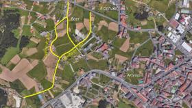 Arteixo (A Coruña) construirá una senda peatonal entre Candame y Baer
