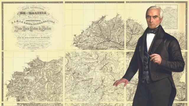 Domingo Fontán, el matemático que redactó el mapa más preciso de Galicia