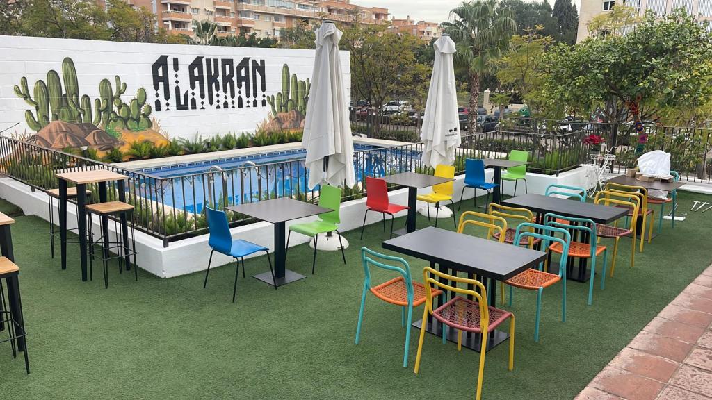 Terraza de Hacienda Alakran.