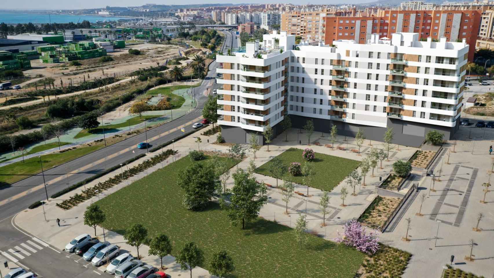 Promoción de vivienda nueva de Habitat en Alicante