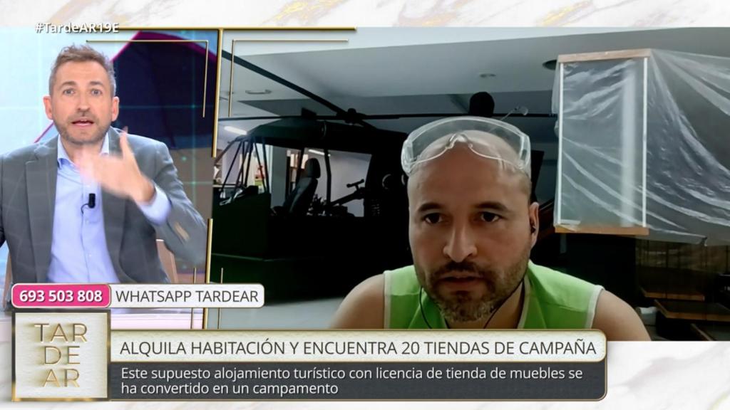 Frank Blanco y Daniel Barbosa en 'TardeAR'.