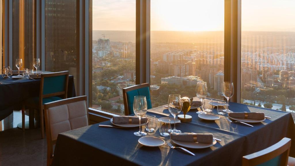 Vistas del restaurante Élkar.