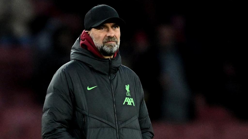 Jürgen Klopp, durante un partido con el Liverpool.