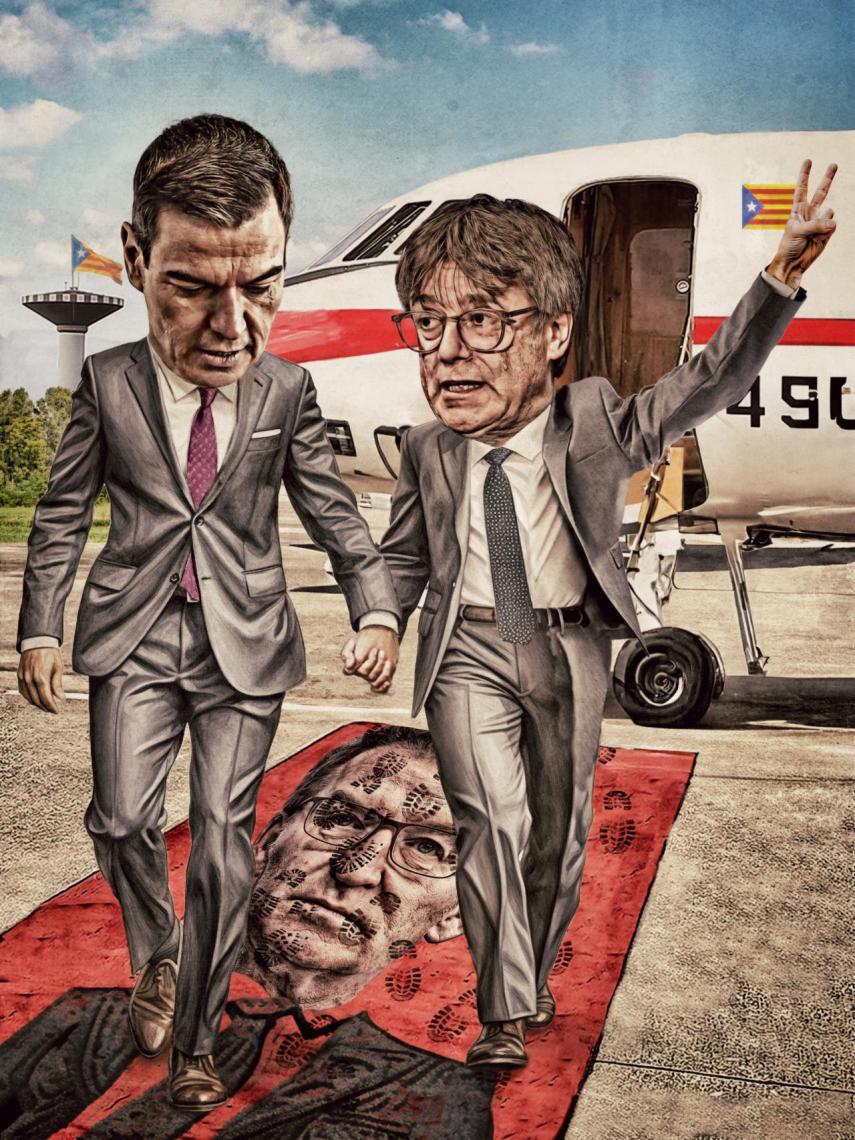 Sánchez trae de vuelta a Puigdemont.