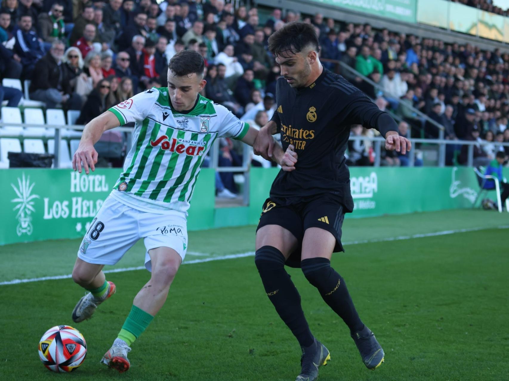 Estadísticas de real madrid castilla contra sanluqueño