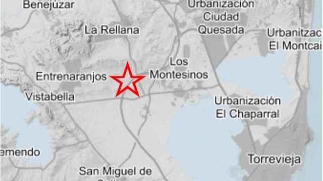 El epicentro se ha registrado en la localidad de Los Montesinos.