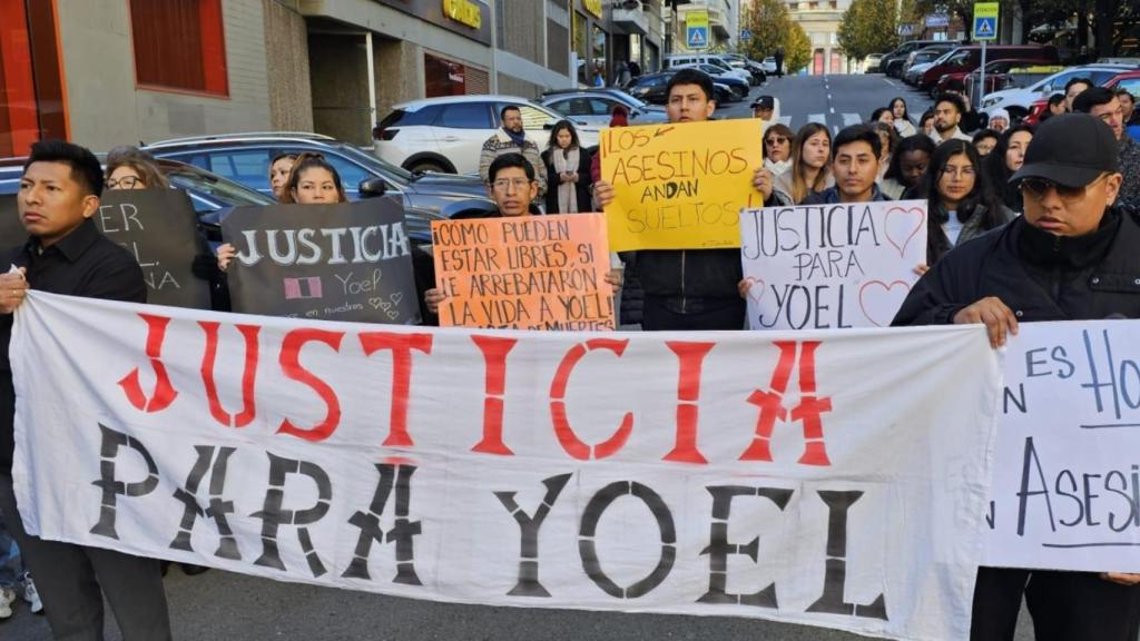 Familiares y amigos piden justicia para Yoel en una imagen de archivo