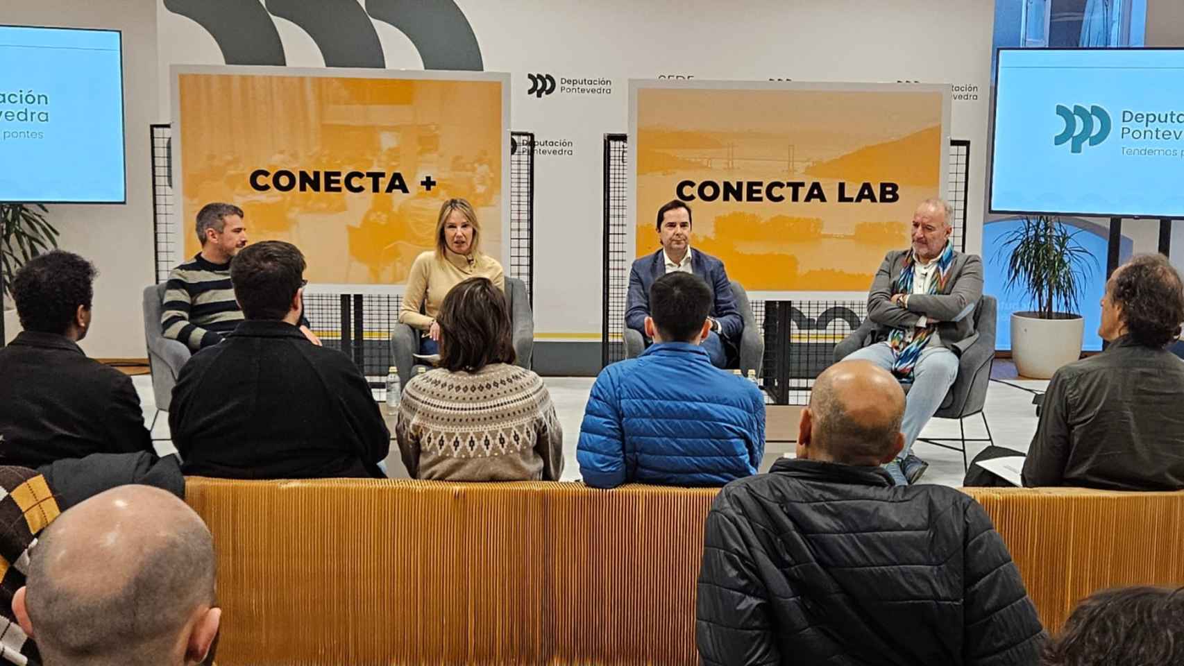 Celebración del encuentro ‘Conecta +’.