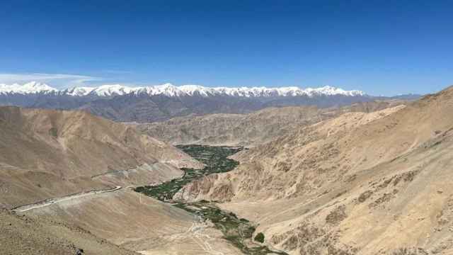 Cordillera montañosa de la región de Badakhshan donde se ha estrellado el avión iraní