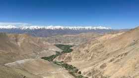Cordillera montañosa de la región de Badakhshan donde se ha estrellado el avión iraní