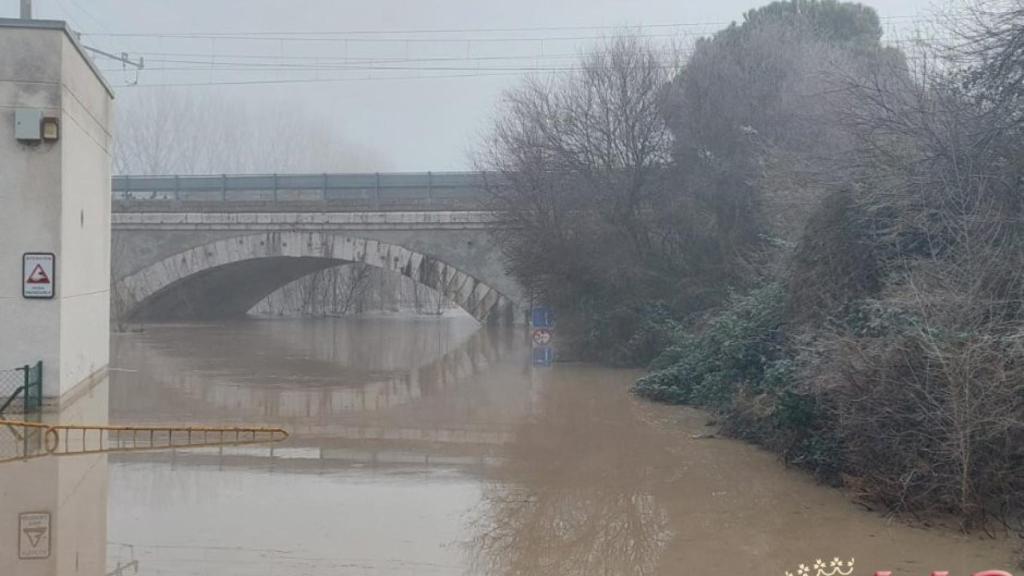 Inundaciones en Viana de Cega