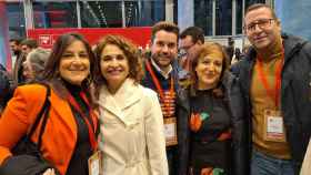 La delegación del PSOE de Zamora junto a María Jesús Montero