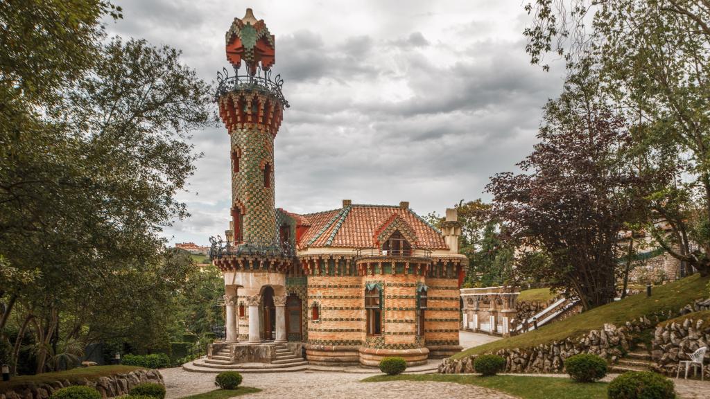 Capricho de Gaudí, en Comillas (Cantabria).