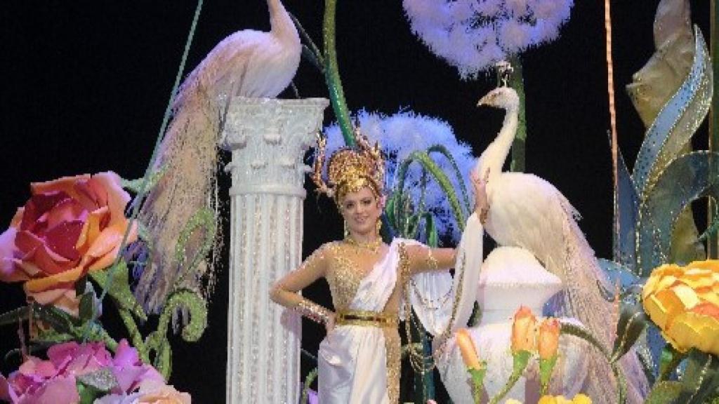 Una de las reinas del Carnaval en la anterior edición.