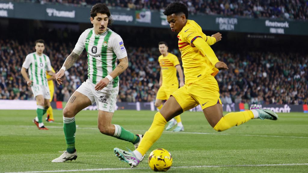 Balde, ante Bellerín