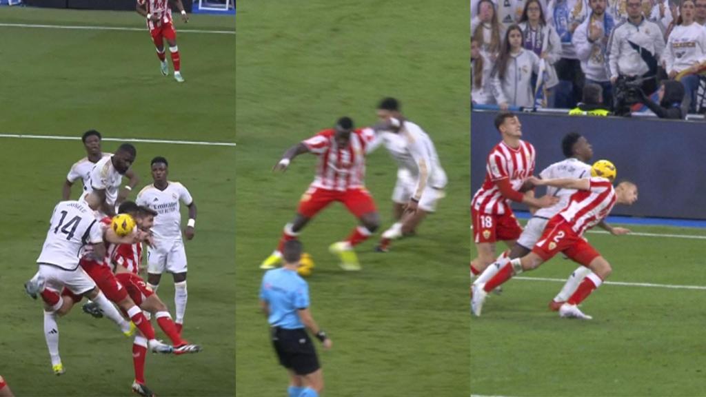 Polémicas arbitrales en el Real Madrid - Almería