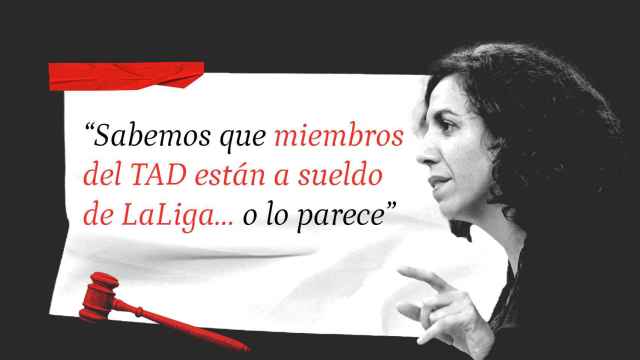El audio de Irene Lozano: Sabemos que miembros del TAD están a sueldo de LaLiga... o lo parece