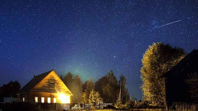 Alojamiento rural con cielo estrellado