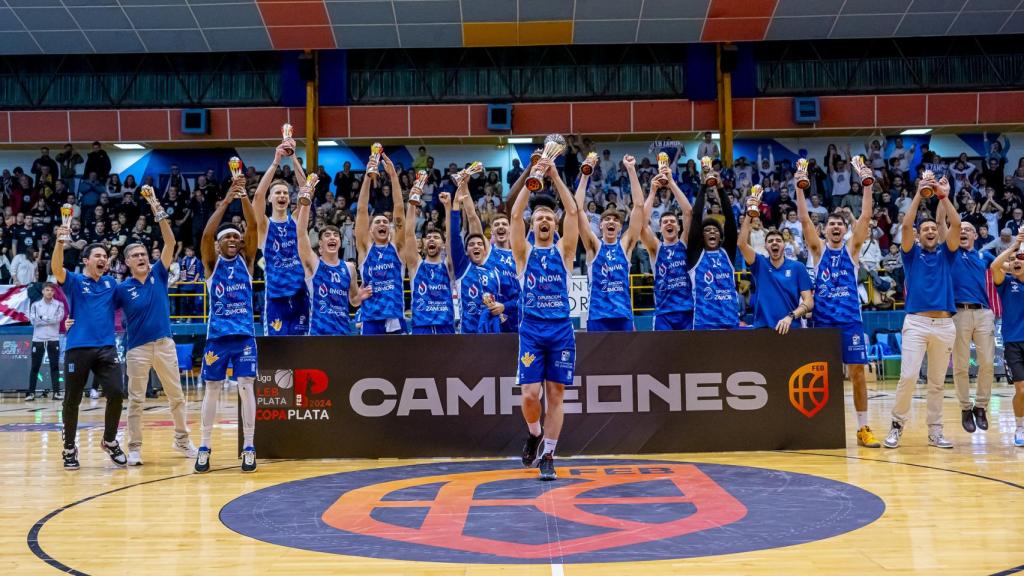 El CB Zamora gana la Copa LEB Plata por primera vez en su historia