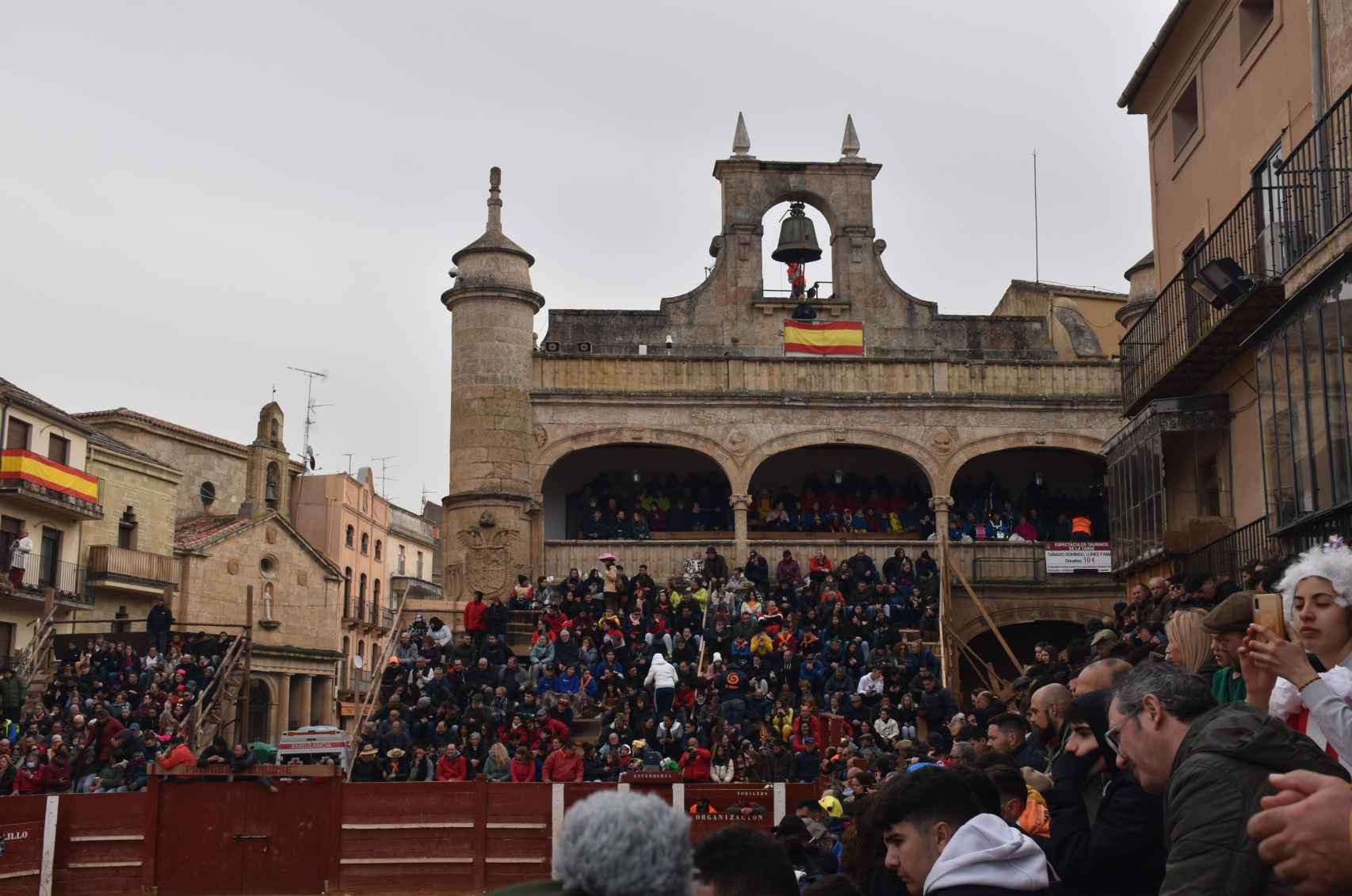 Carnaval del Toro de Ciudad Rodrigo, con su plaza Bien de Interés Cultural Inmaterial