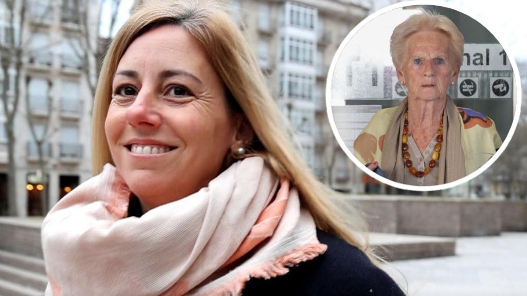 Ainhoa Armentia junto a Claire Liebaert en un montaje de EL ESPAÑOL.