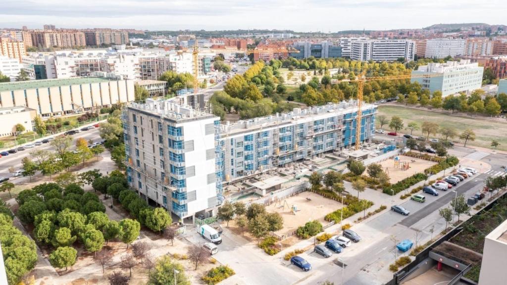 Una promoción de vivienda en Madrid.