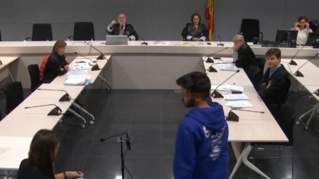 El acusado, este lunes, ante el tribunal de la Audiencia Nacional que le ha juzgado.