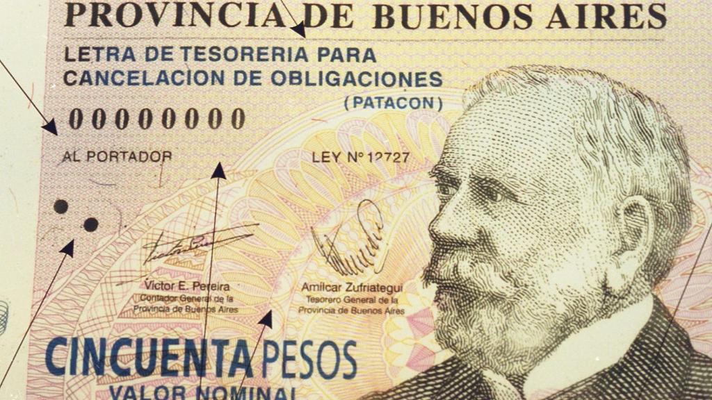 Ejemplo de patacón.