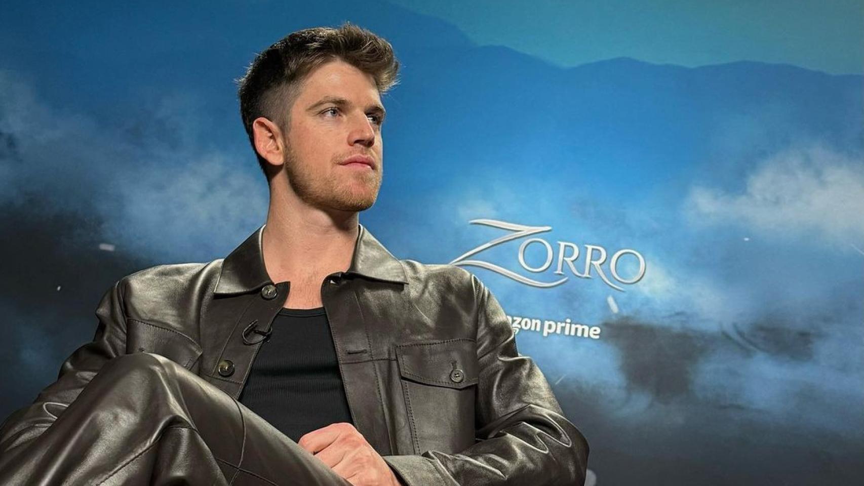 Miguel Bernardeau en la presentación de 'Zorro'.