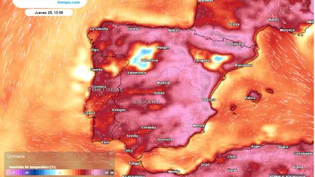 Temperaturas anómalas en España